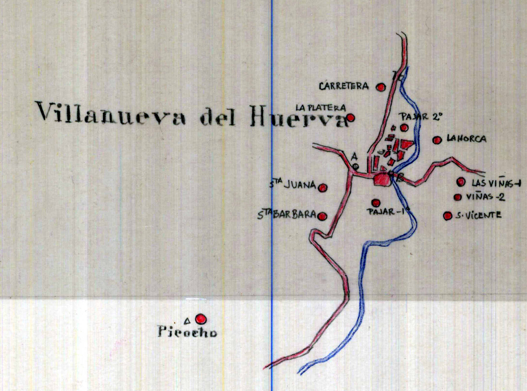 <strong>Posiciones defensivas franquistas de Villanueva de Huerva</strong>. AGMAV. M. 2085, 28